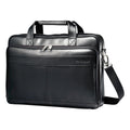 Leather Slim Briefcase X33899