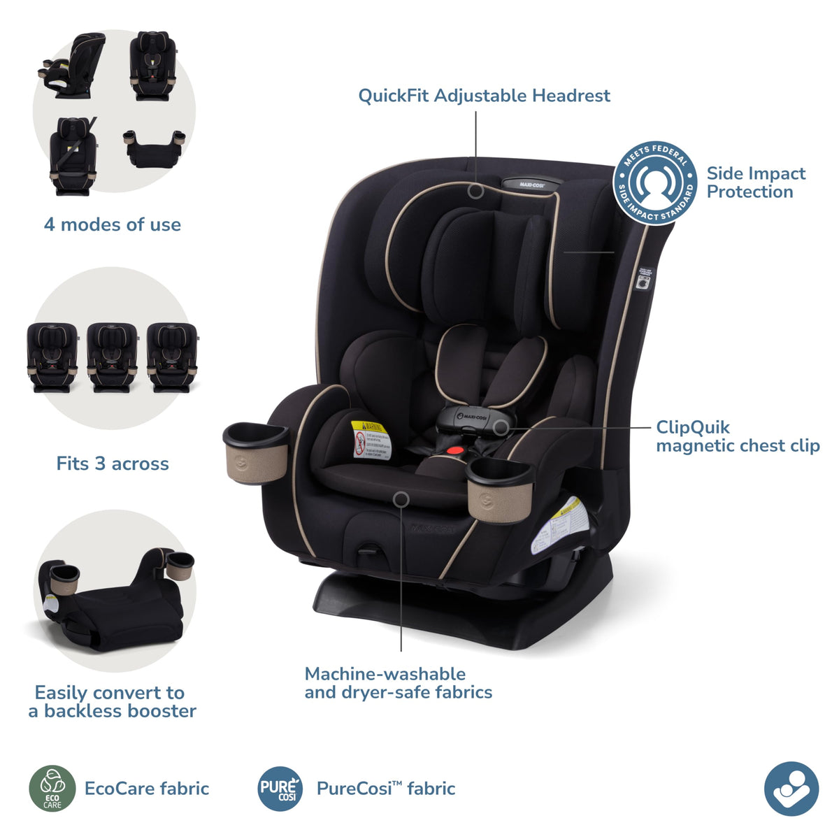 4-in-1 Convertible Car Seat G353