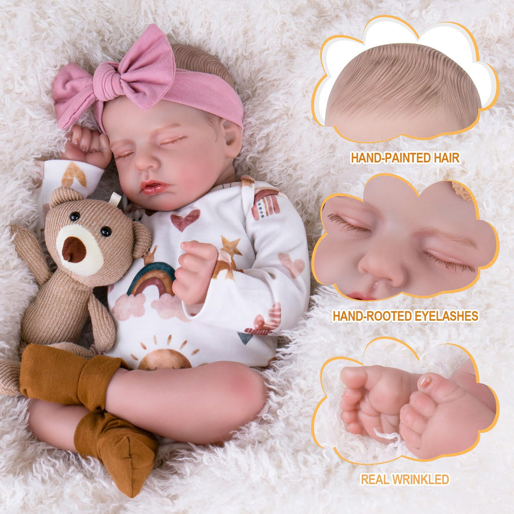 20-Inch Newborn Girl Doll J6237