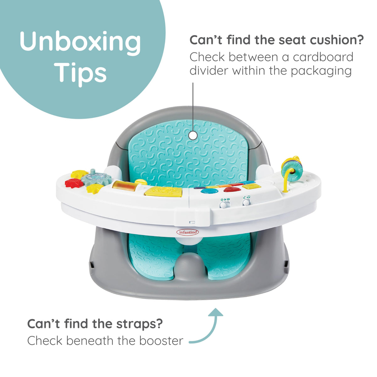 3-in-1 Discovery Seat & Booster, Teal B188048