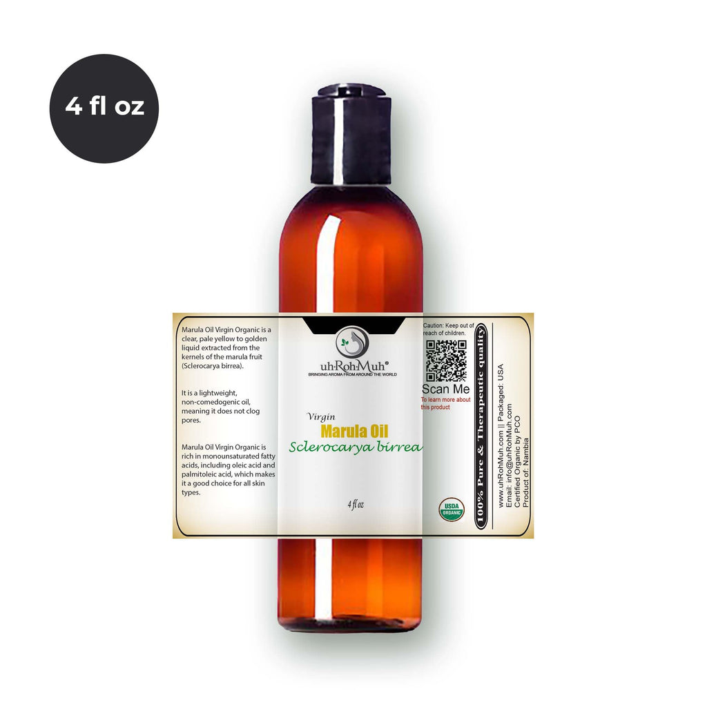 Cold Pressed Virgin Organic Marula Oil 4 Fl Oz L6573