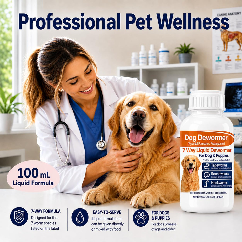 7 Way Dog Dewormer F532