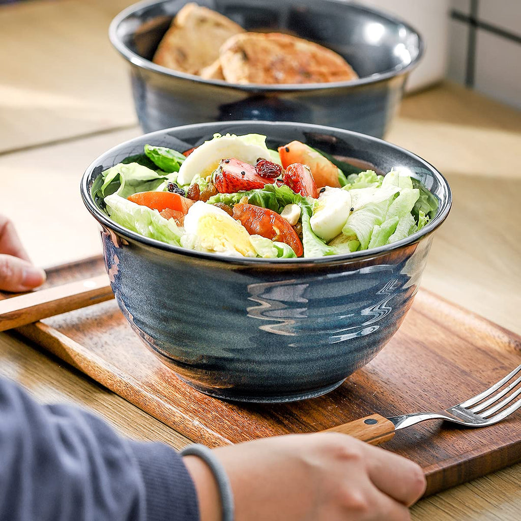 40 Ounce 7 Inch Ceramic Soup Bowls Set of 4 A377252