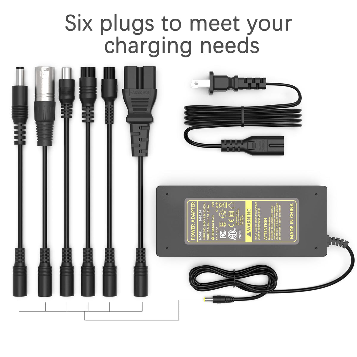 54.6V 1.5A Electric Bike & Scooter Charger X810333