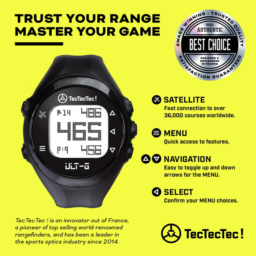 Golf GPS Watch Black A3285