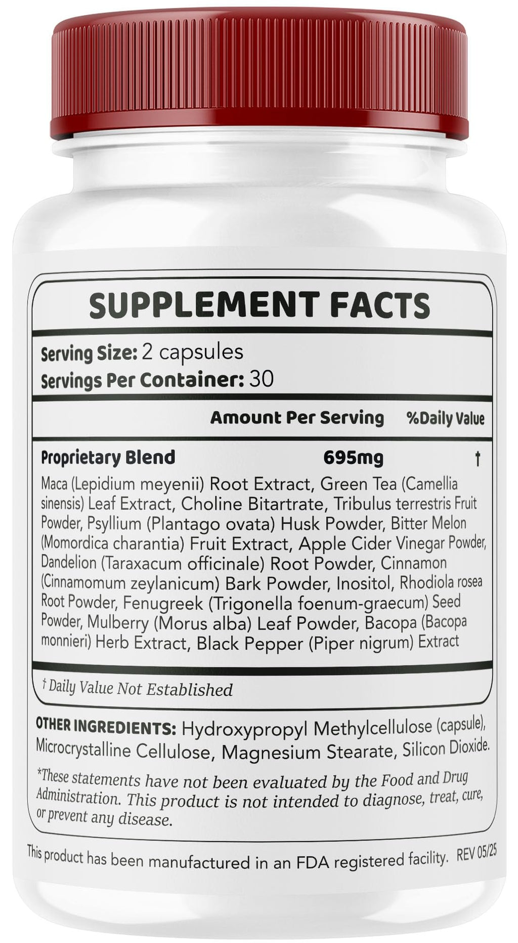 Health Flux Support Supplement Capsules 180 Capsules R2021
