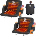 Black Heated Stadium Seats for Bleachers, 2 PCS B704
