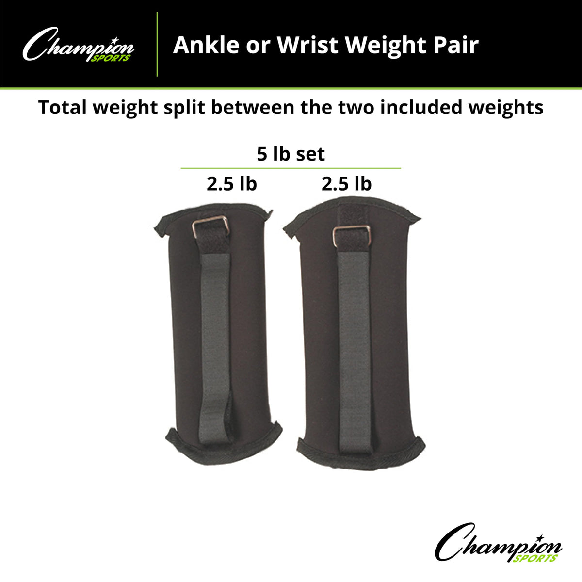 Adjustable Ankle and Wrist Weights R184