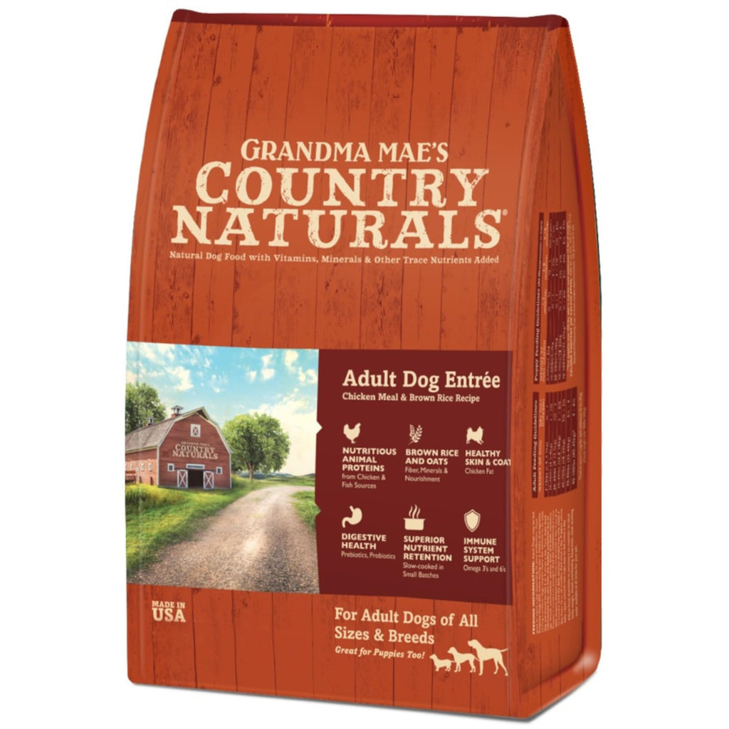 Chicken & Brown Rice Dry Dog Food 24 LB Bag M28101