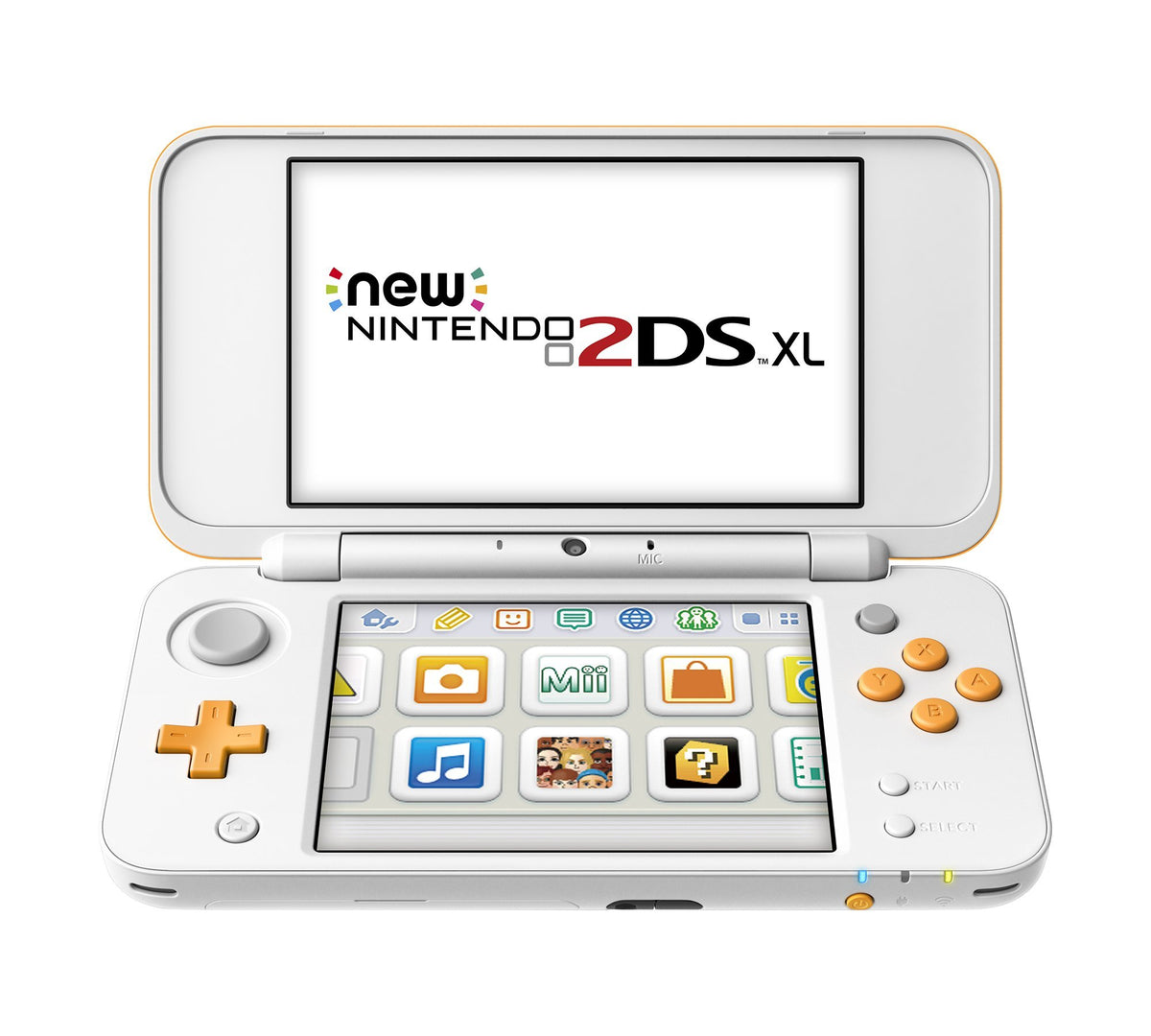 White Orange 2DS XL Console K90884