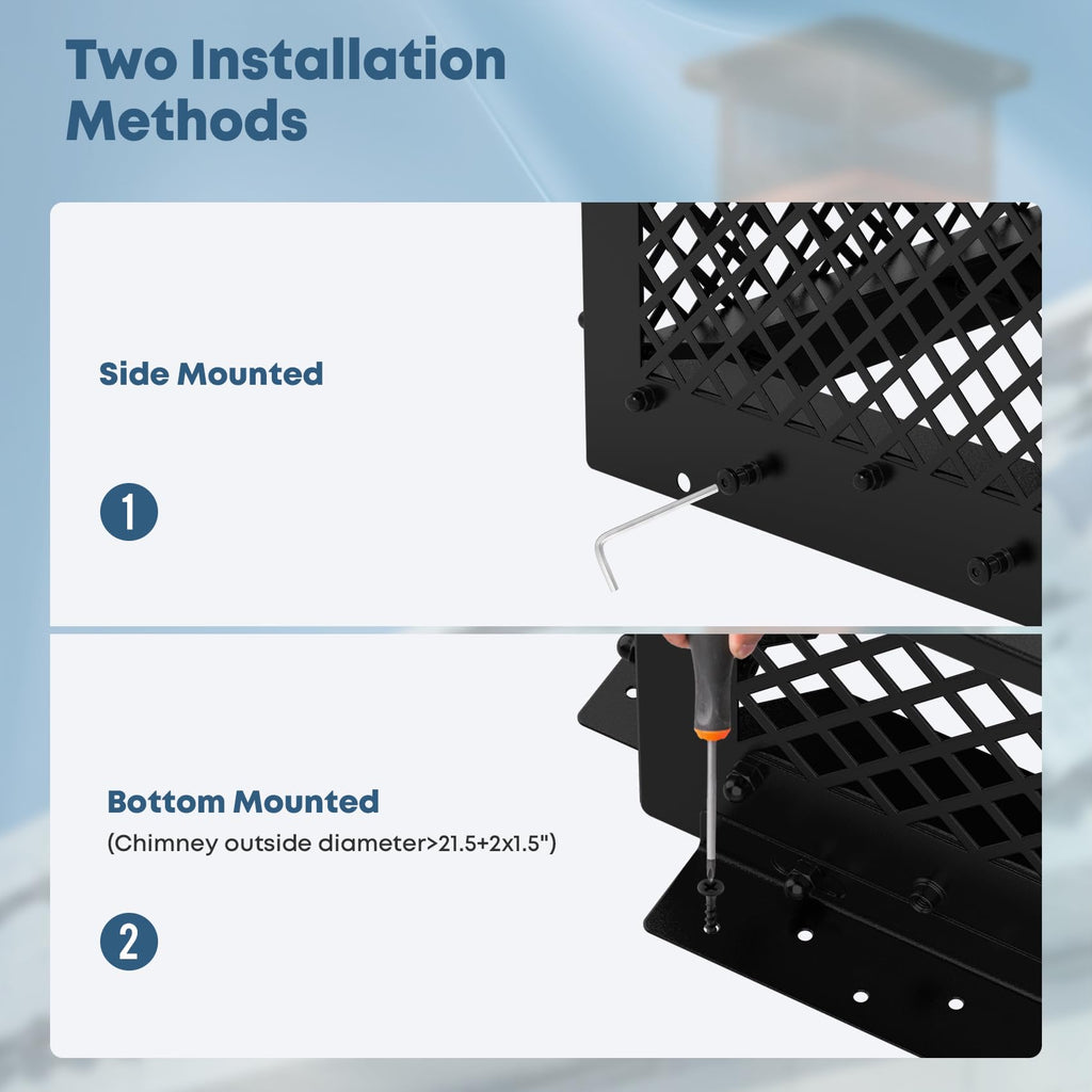 18" x 22" Adjustable Chimney Cap R4716