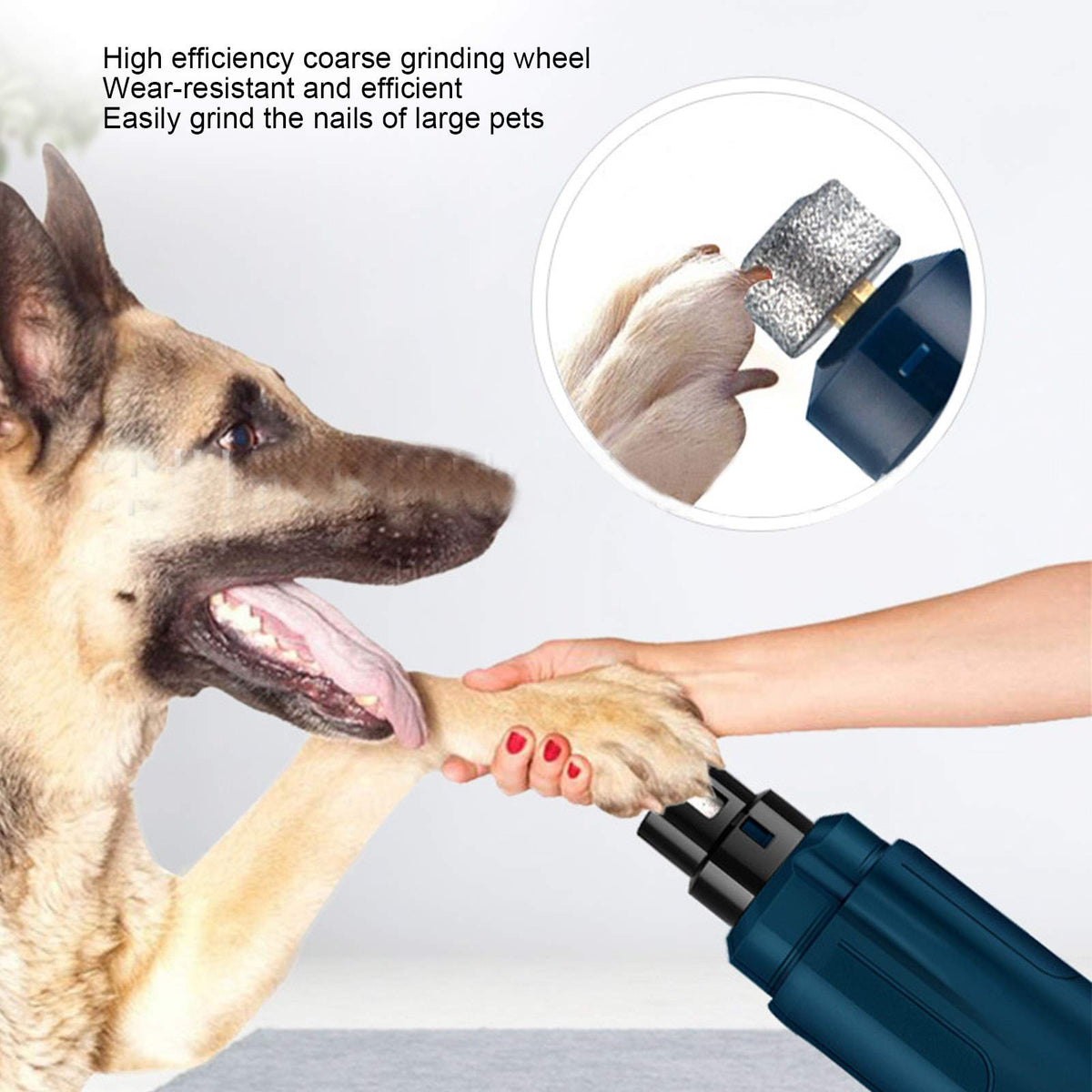 Rechargeable Portable LED Electric Dog Nail Grinder V40432