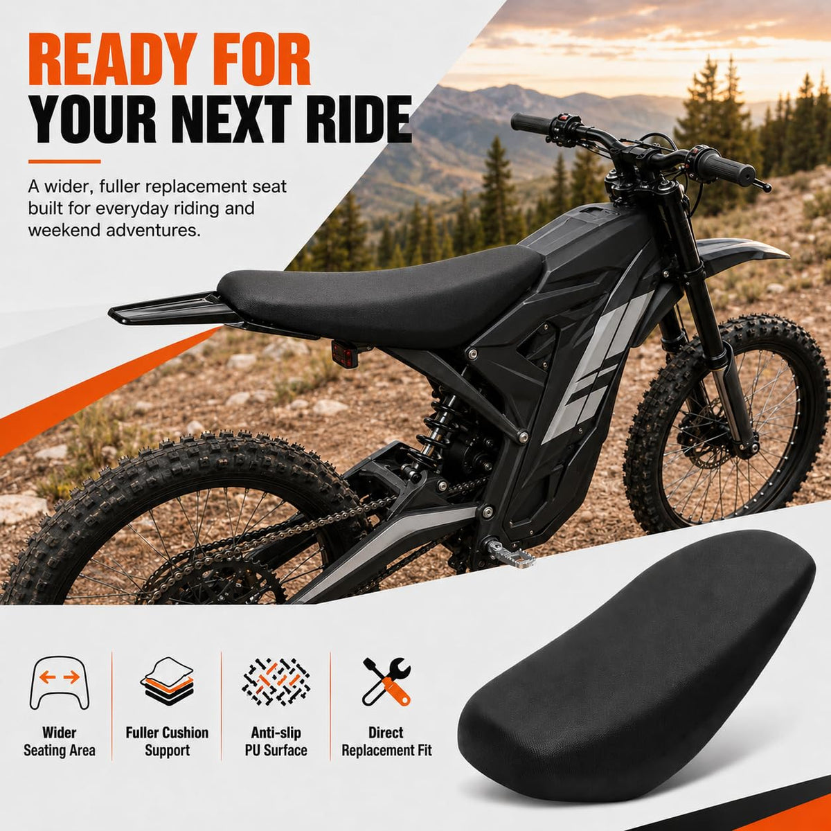 Electric Bike Seat Cushion R831127
