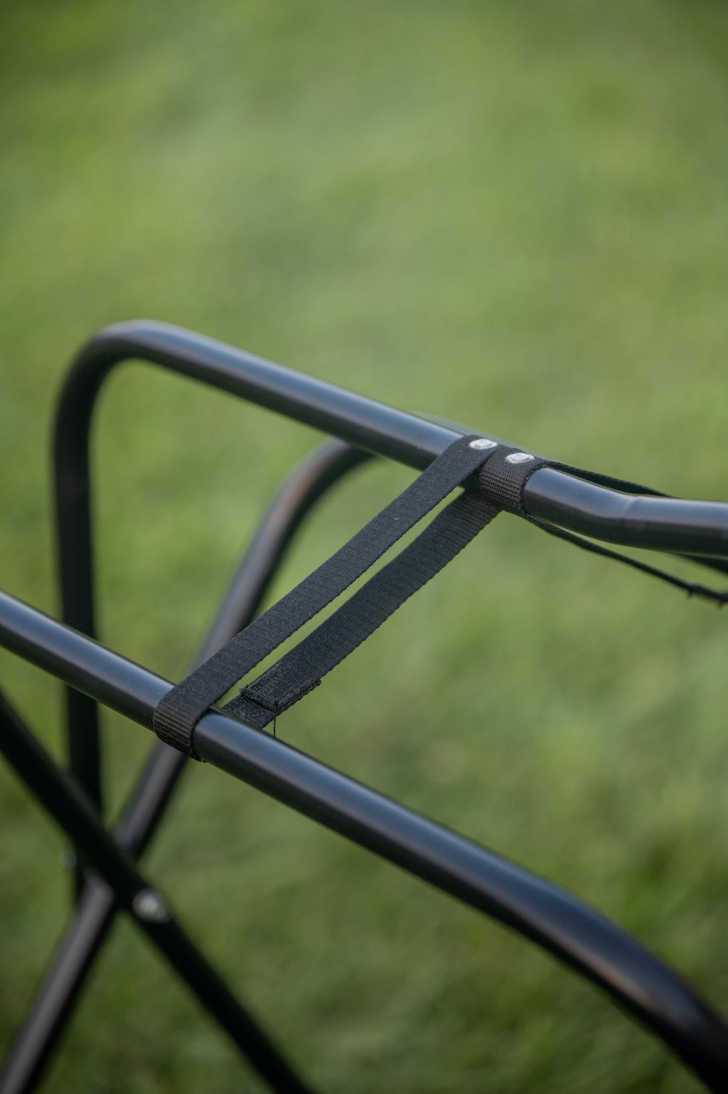 Portable Folding Saddle Rack Powder-Coated Steel R974