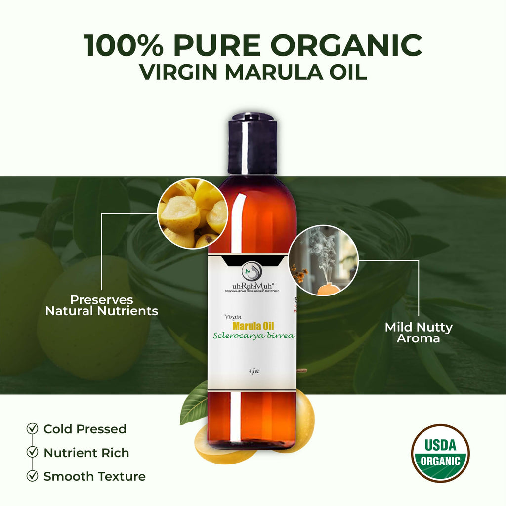 Cold Pressed Virgin Organic Marula Oil 4 Fl Oz L6573