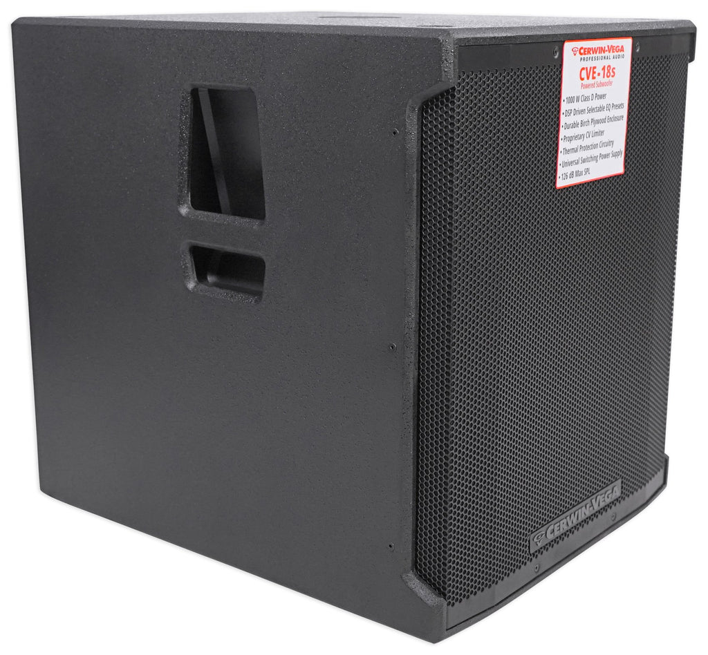 18" 1000 Watt Powered Subwoofer with Bluetooth C819215