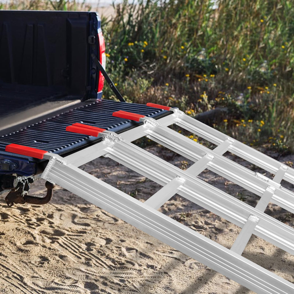 69" L x 50" W Tri-Fold Aluminum ATV Loading Ramp 1500lb Capacity F127265