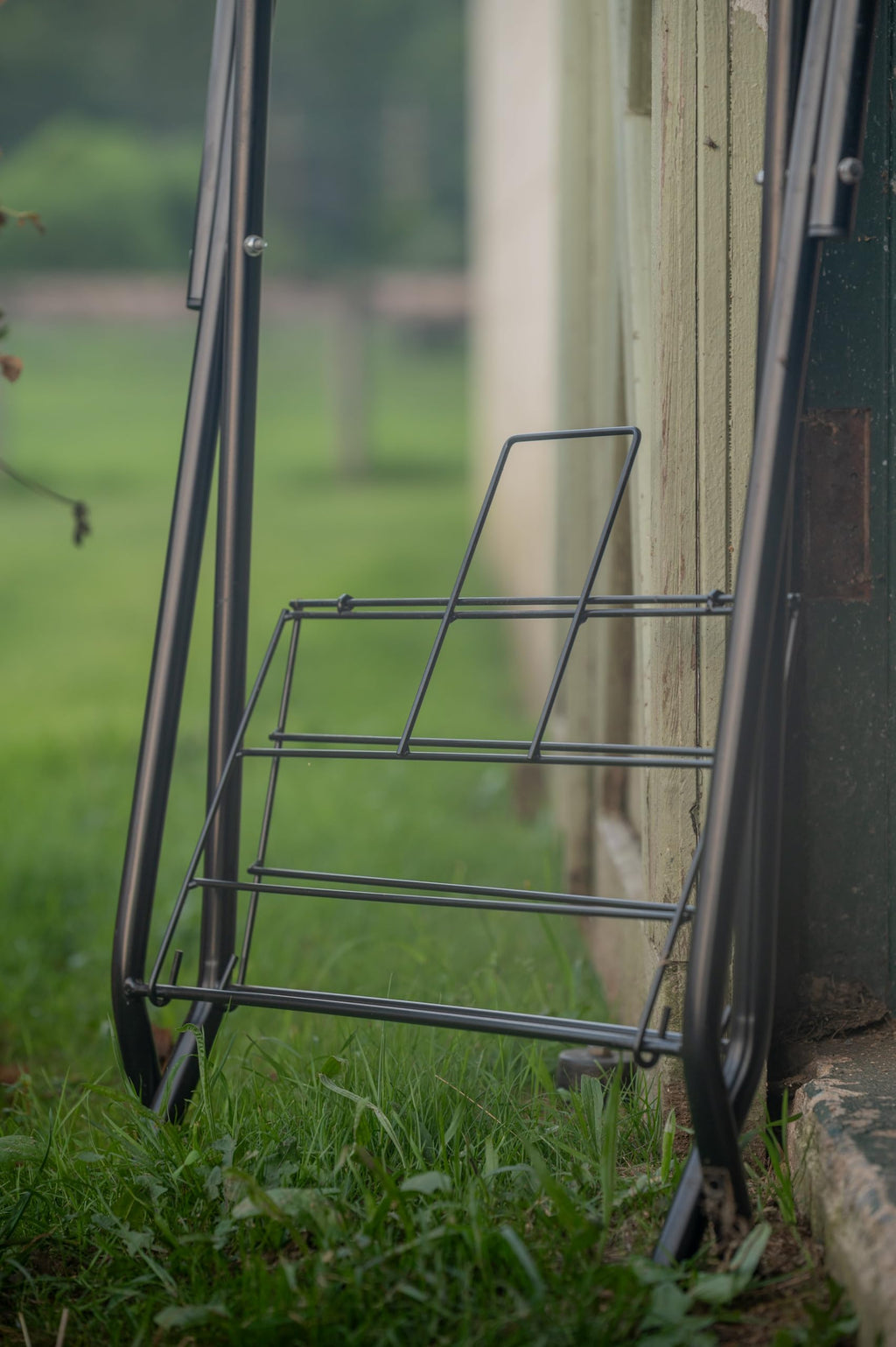 Portable Folding Saddle Rack Powder-Coated Steel R974