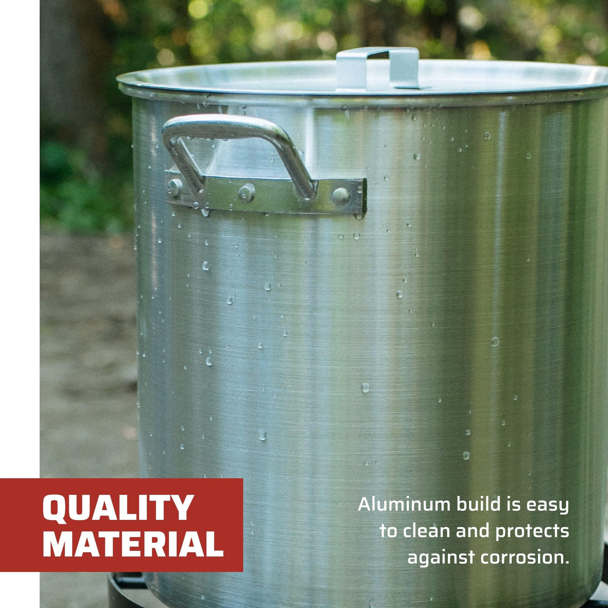 32-Quart Aluminum Pot M6695
