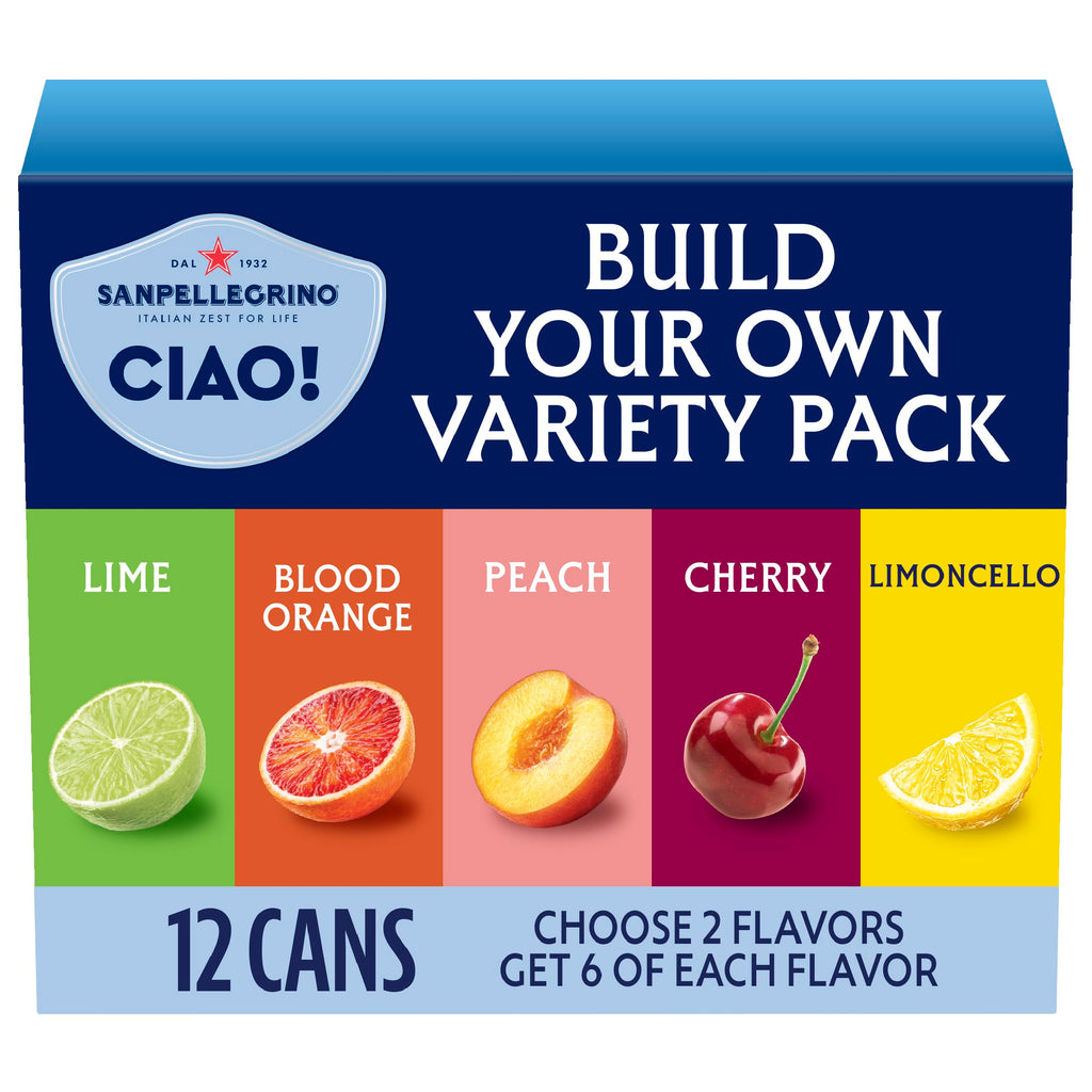 Sparkling Water Variety Pack 12-Pack L8452