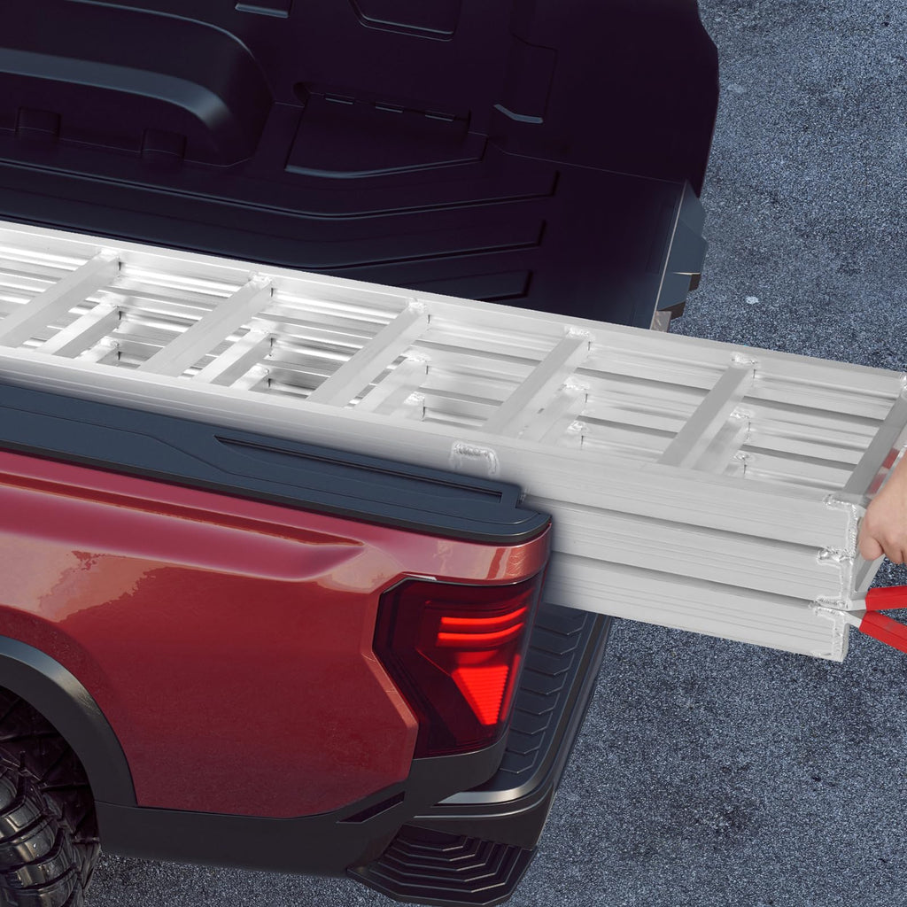 69" L x 50" W Tri-Fold Aluminum ATV Loading Ramp 1500lb Capacity F127265