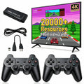 4K HDMI-Compatible Retro Gaming Console with 2.4G Wireless Controllers J371