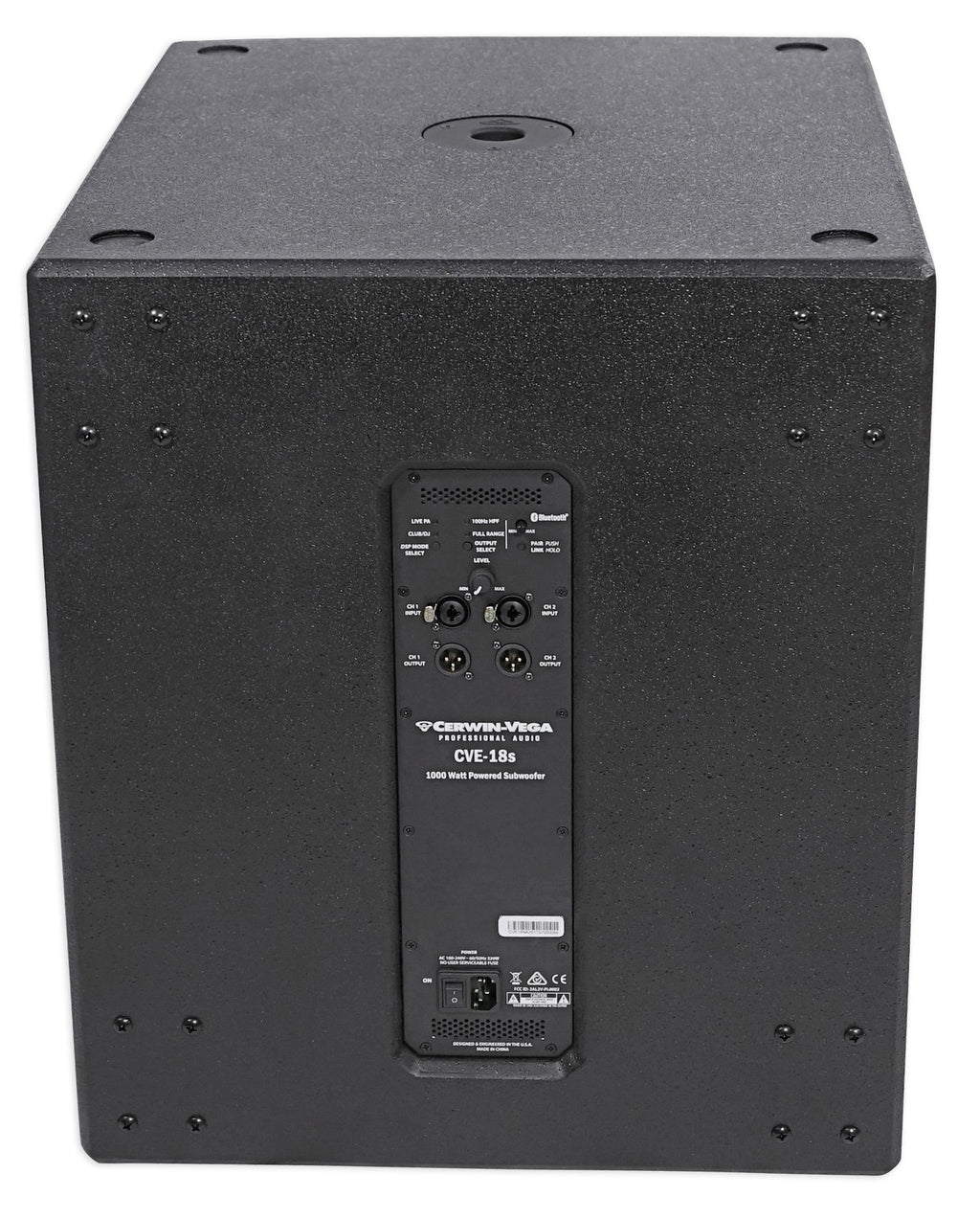 18" 1000 Watt Powered Subwoofer with Bluetooth C819215