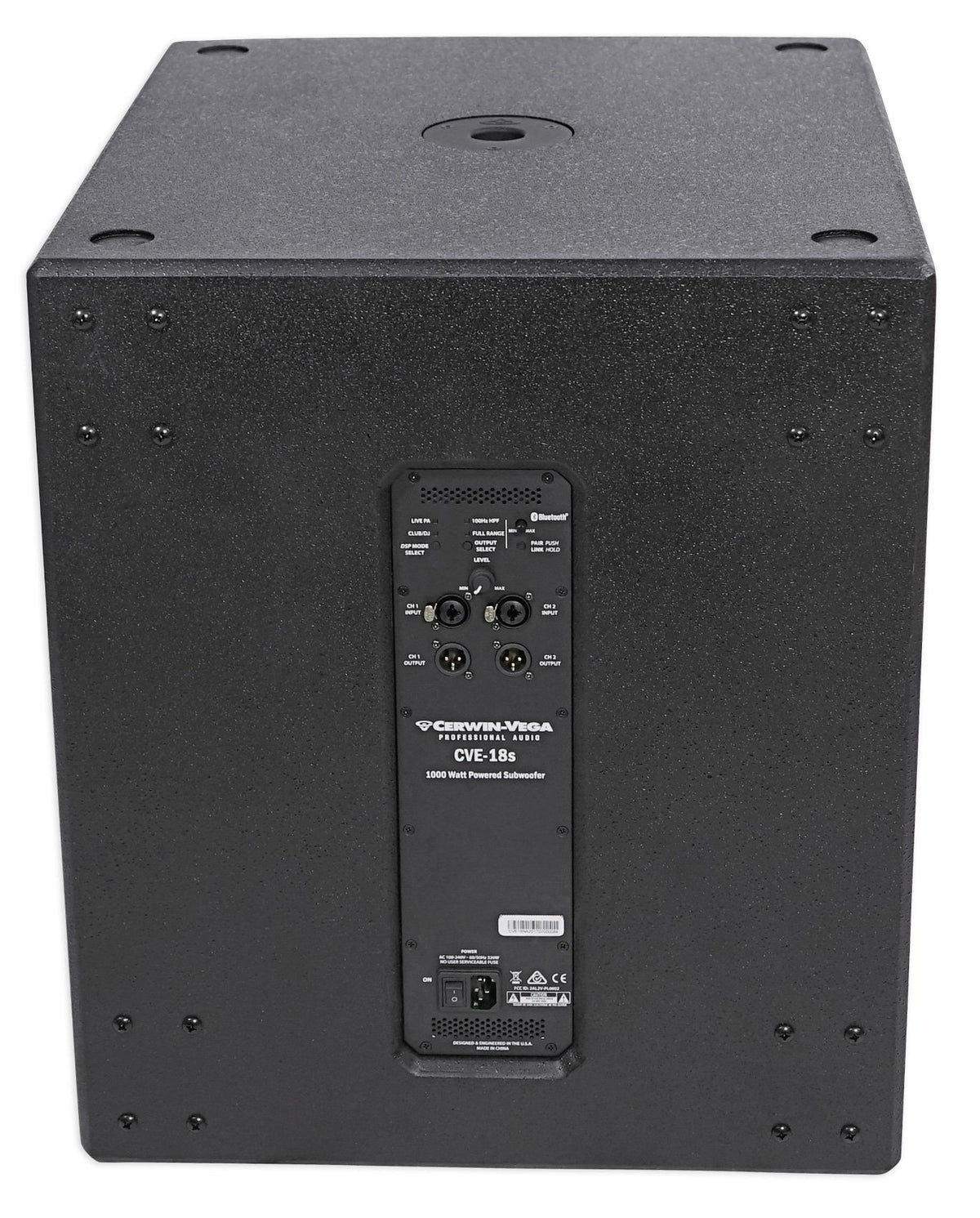 18" 1000 Watt Powered Subwoofer with Bluetooth C819215