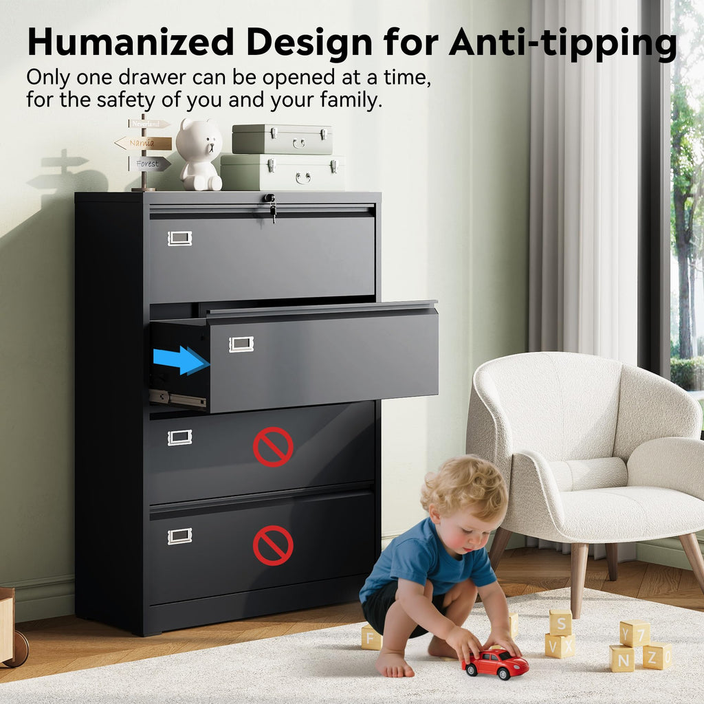 4 Drawer File Cabinet F7961
