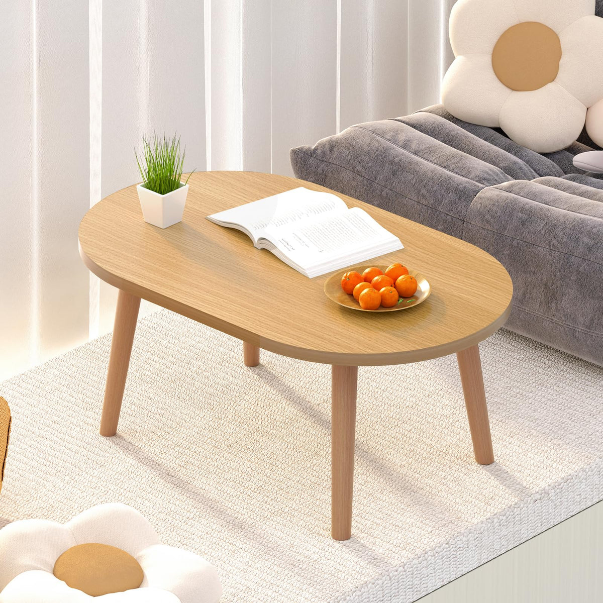 Small Oval Coffee Table P7245