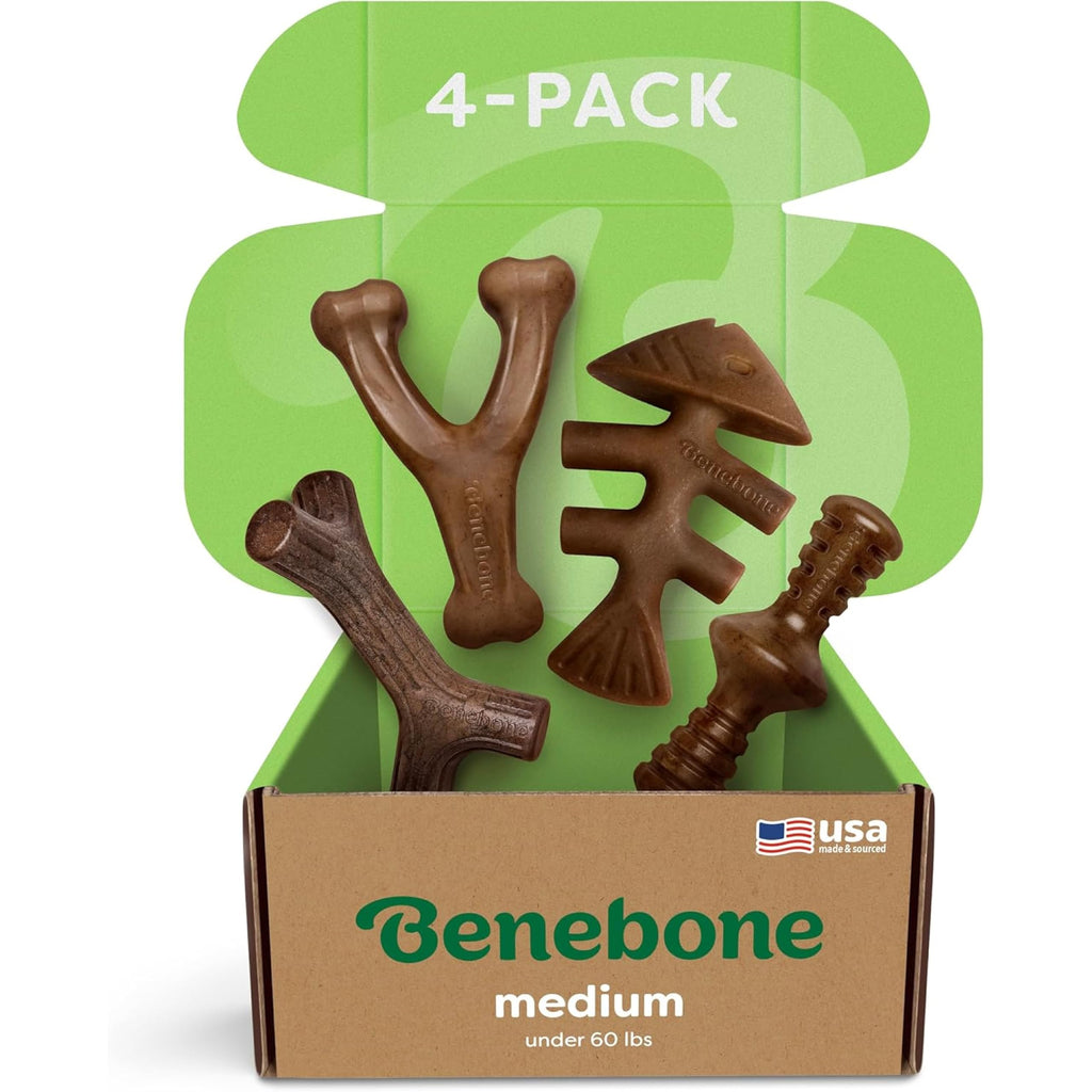 Medium 4-Pack Dog Toys A778
