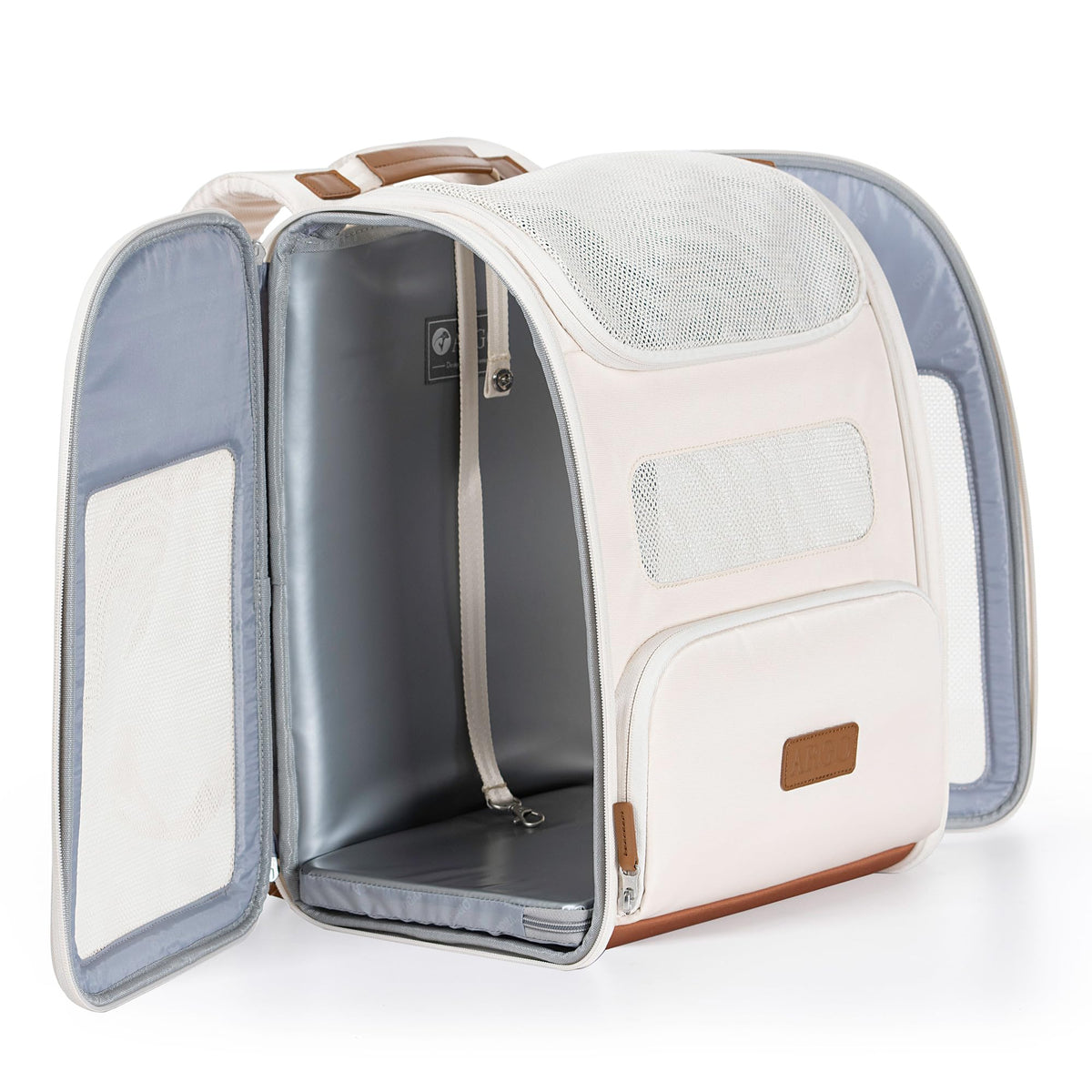 Tan Pet Backpack Carrier U8125
