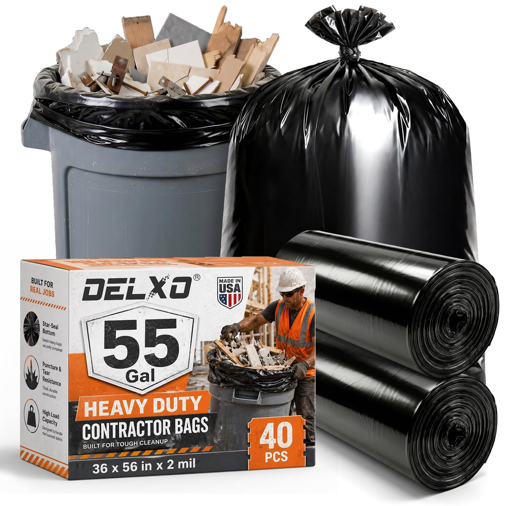 55-60 Gallon 40 Count Trash Bags N40816
