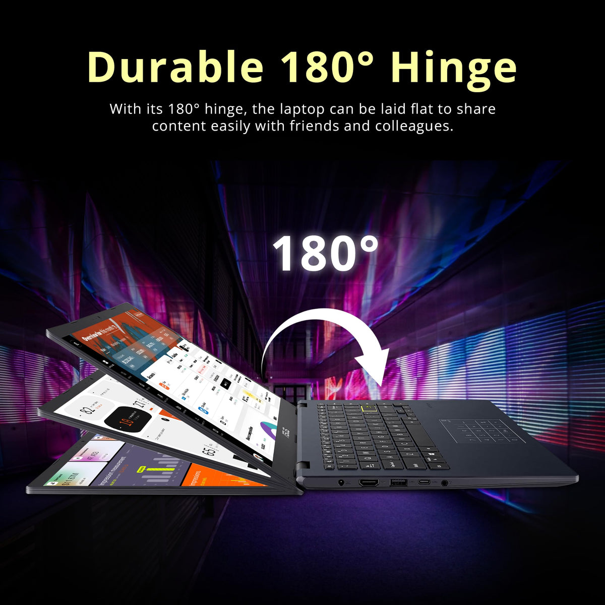 14" FHD Laptop, Intel Celeron N4500, 4GB RAM, 224GB Storage, Quiet Blue K700492