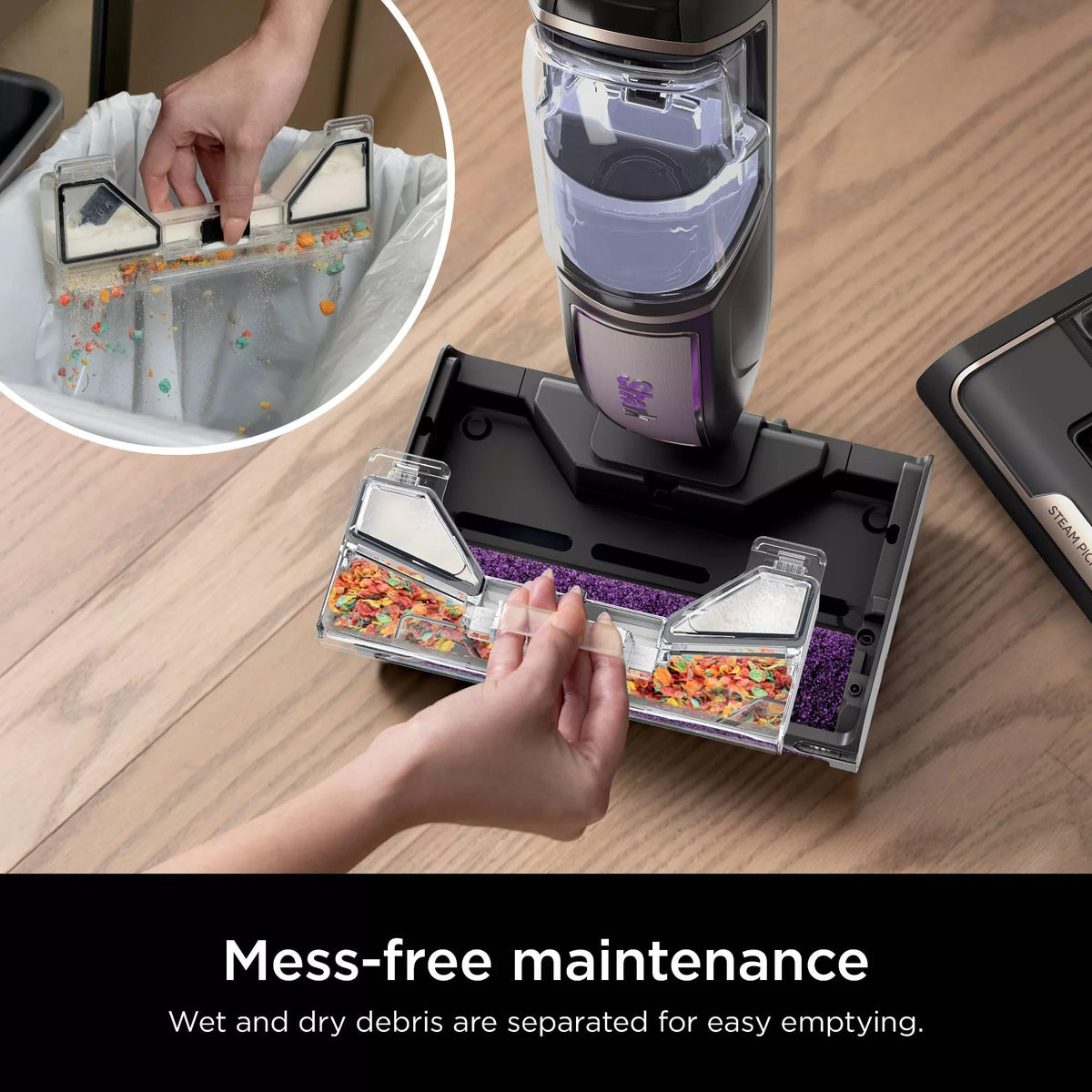 3-in-1 Lightweight Steam Mop Steam Cleaner C396