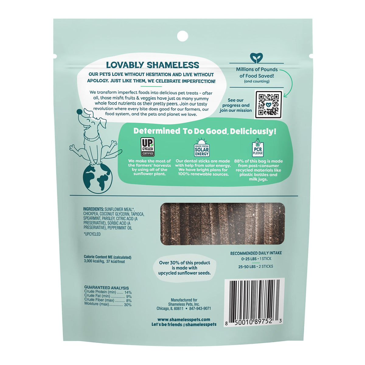 Mighty Mint Dental Chews for Dogs 18ct L67166