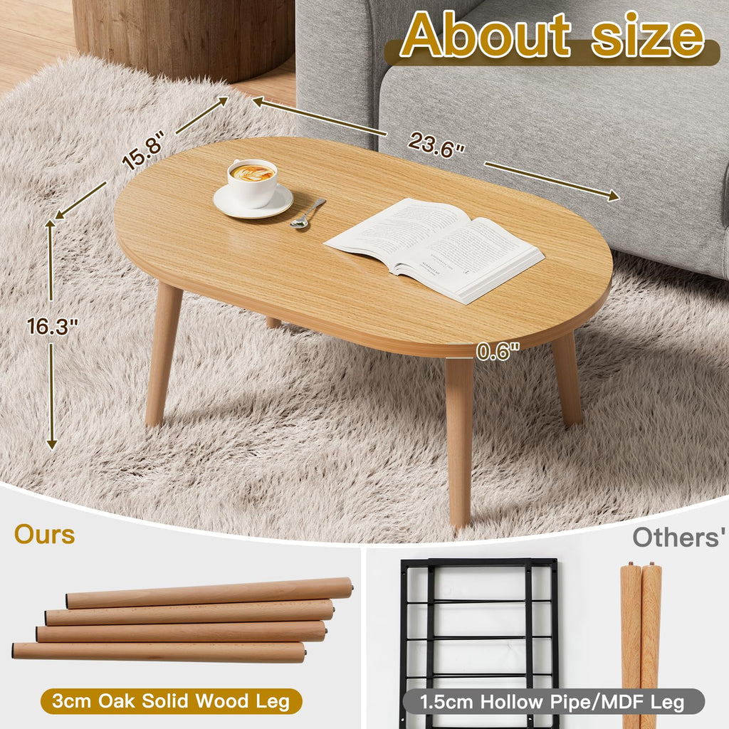 Small Oval Coffee Table P7245