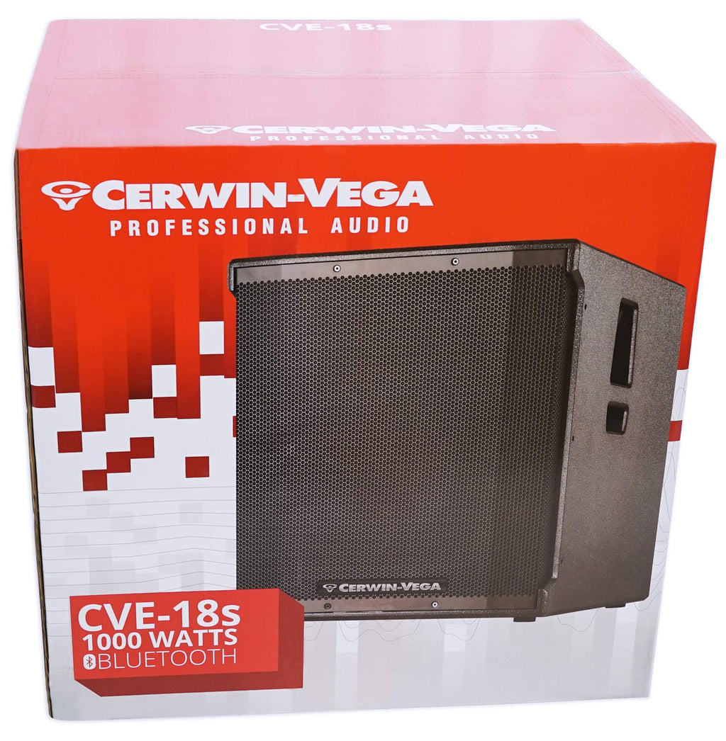 18" 1000 Watt Powered Subwoofer with Bluetooth C819215