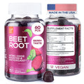 Beet Root Gummies with Tart Cherry, 60 Pcs F778634
