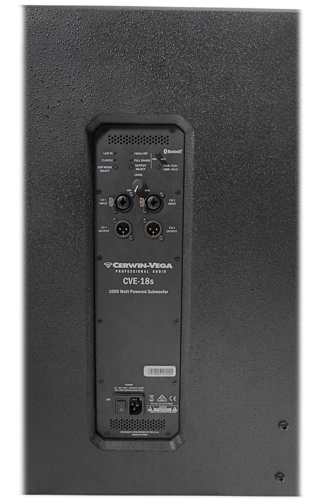 18" 1000 Watt Powered Subwoofer with Bluetooth C819215
