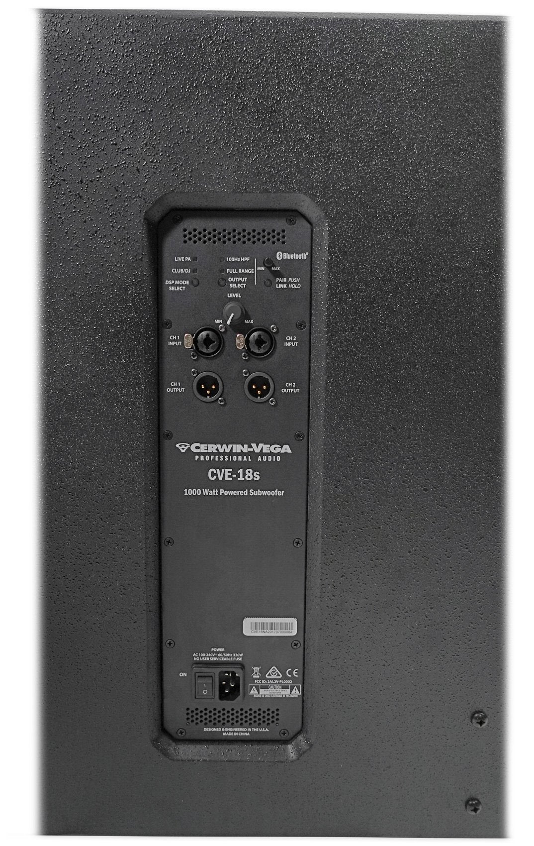 18" 1000 Watt Powered Subwoofer with Bluetooth C819215