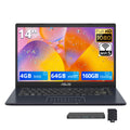 14" FHD Laptop, Intel Celeron N4500, 4GB RAM, 224GB Storage, Quiet Blue K700492