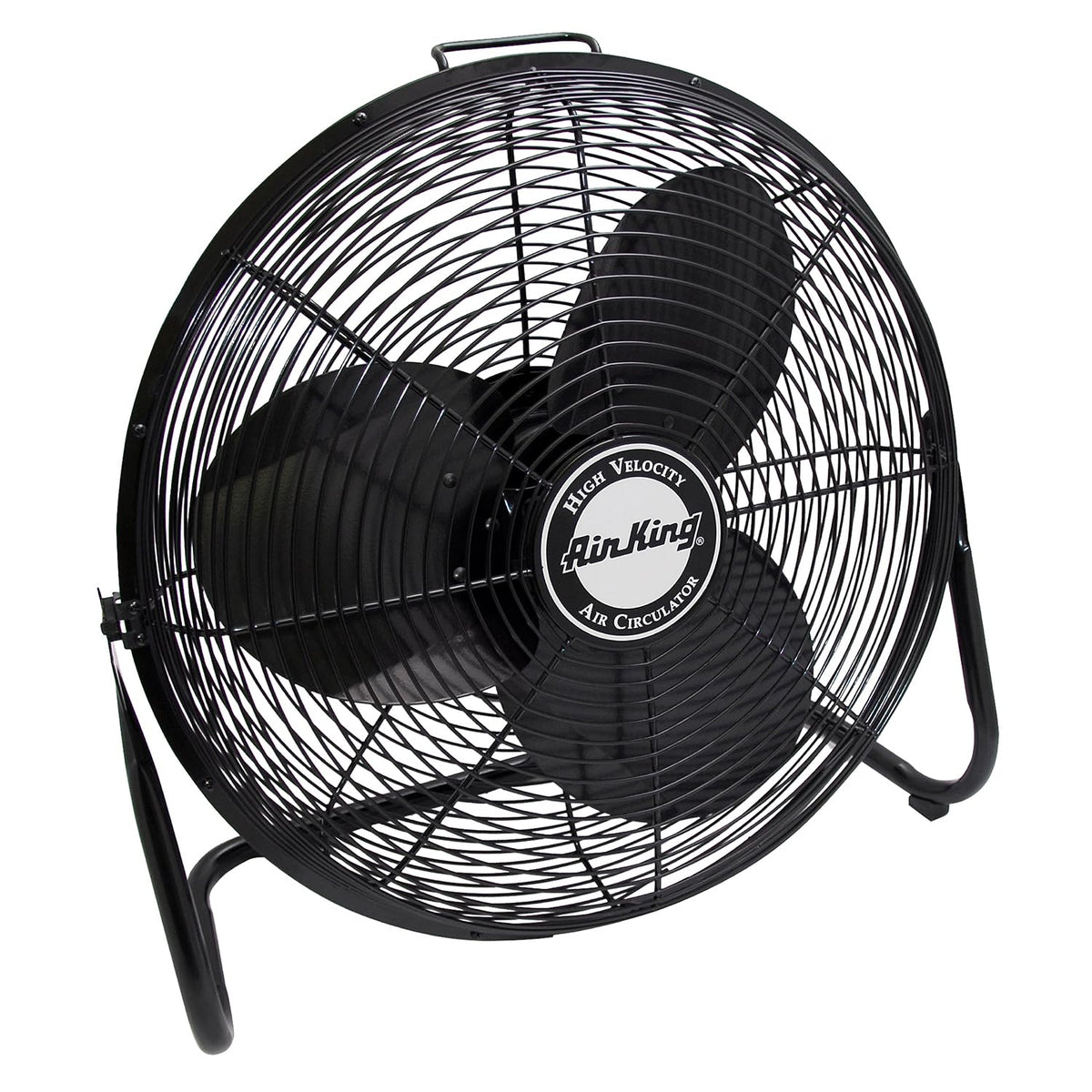 20-Inch High Velocity Pivoting Floor Fan, Black E56730