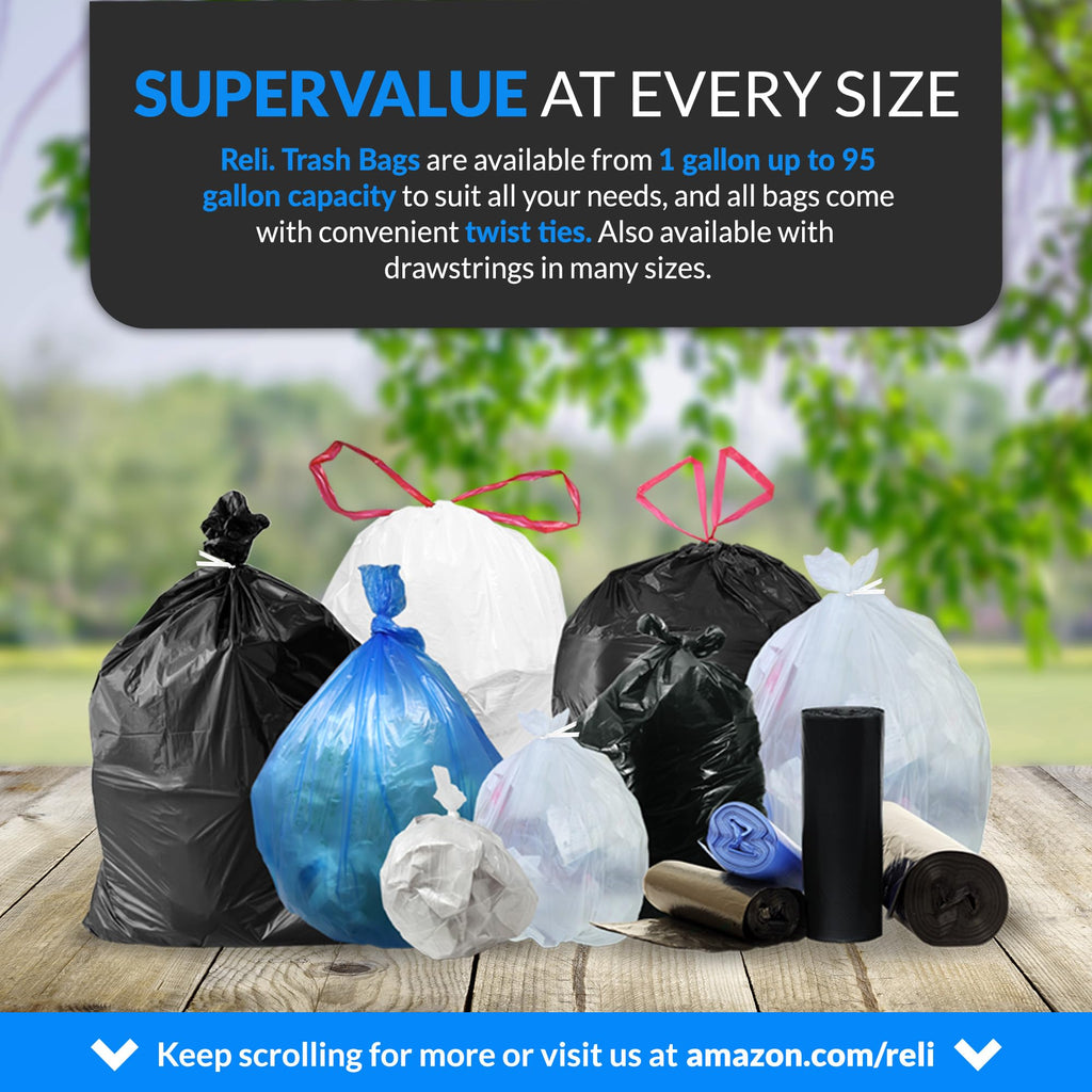 55-60 Gallon Heavy Duty Trash Bags U2849