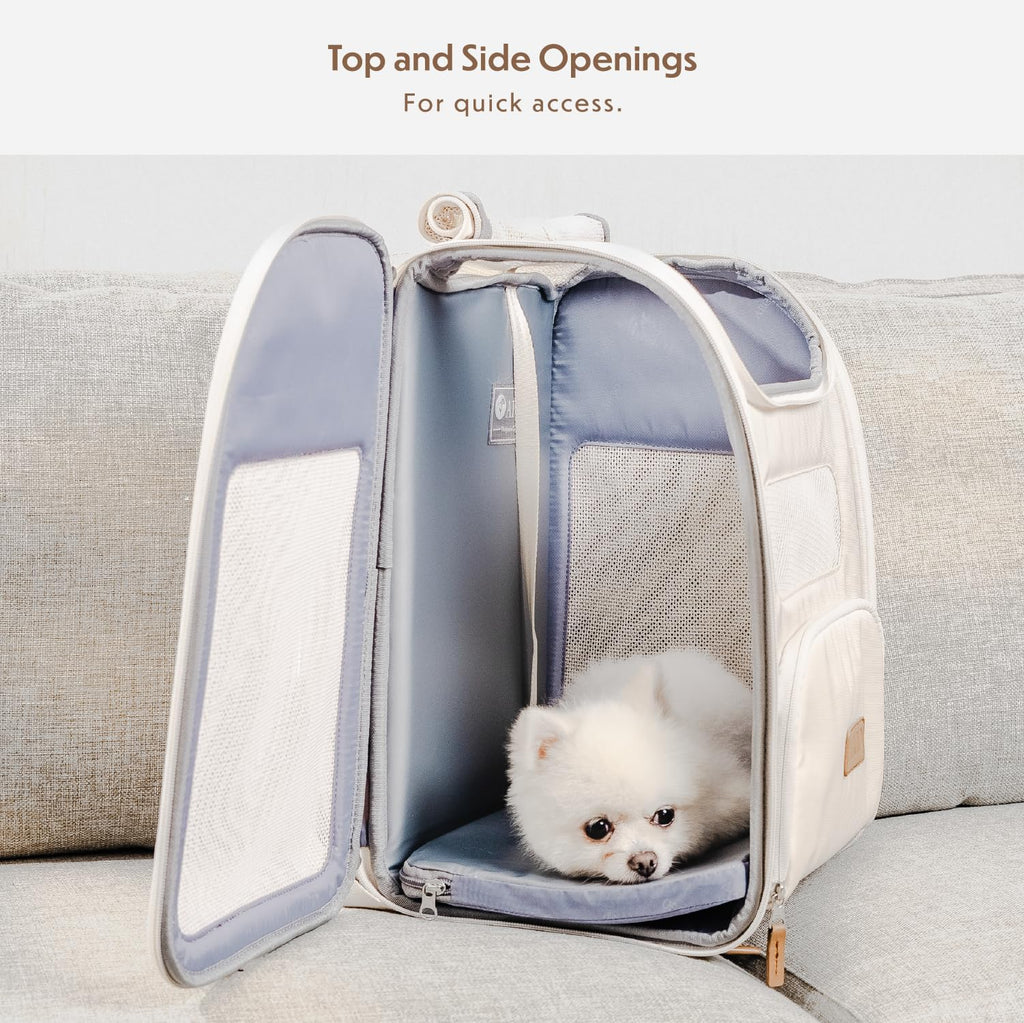 Tan Pet Backpack Carrier U8125