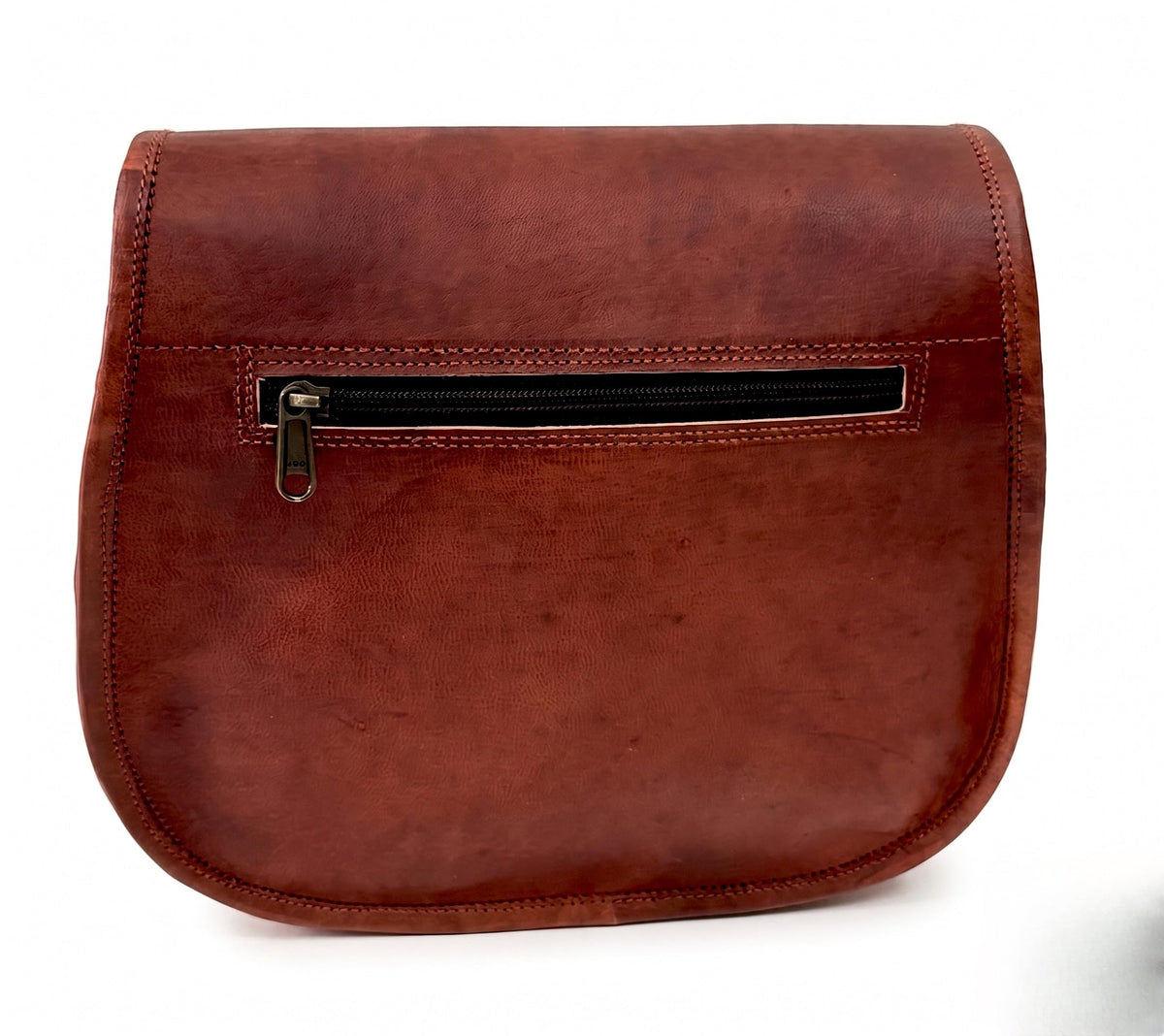 Genuine Leather Crossbody Satchel Bag Q453