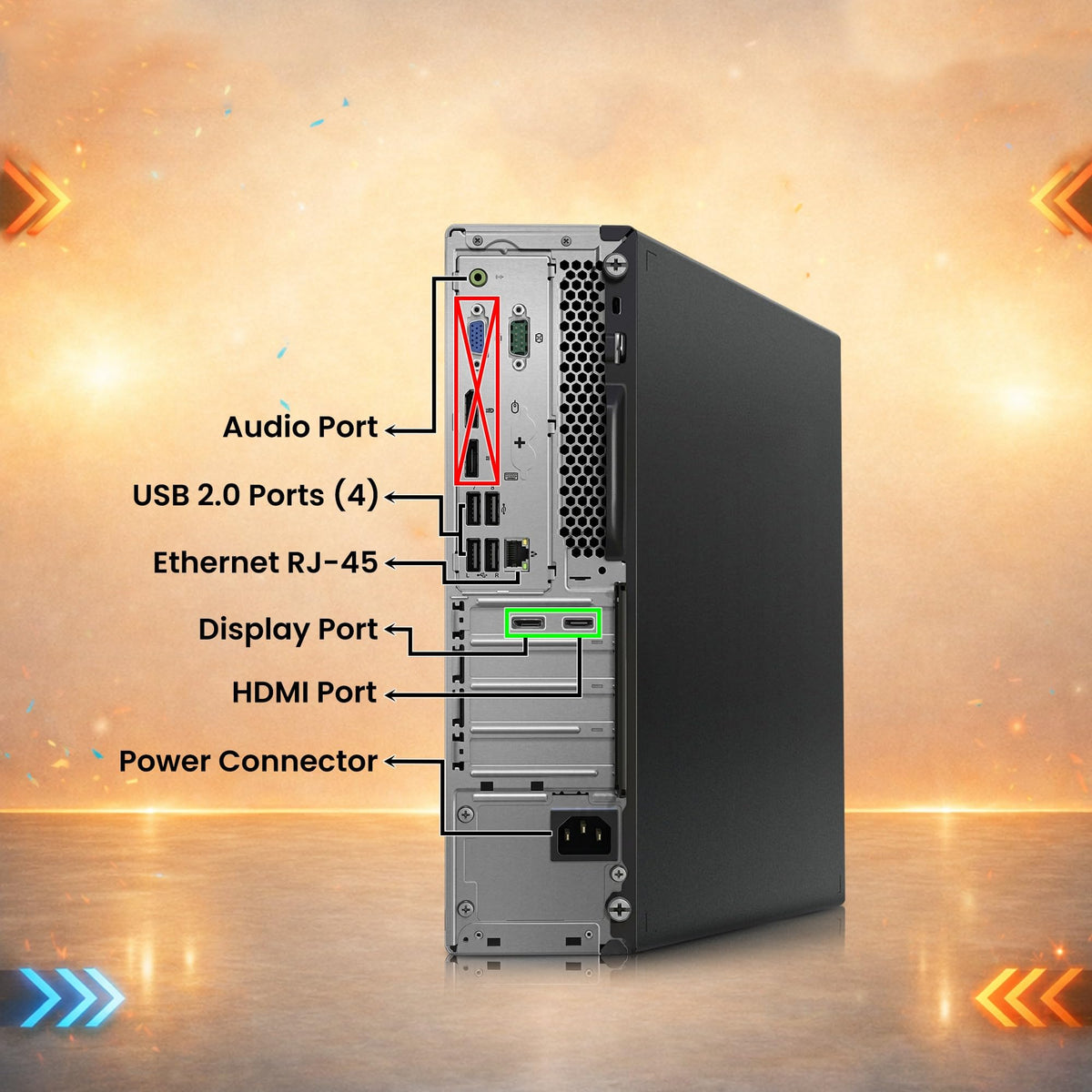 RGB Desktop PC Intel Core i5-8500 16GB DDR4 RAM 256GB SSD 500GB HDD GeForce GT 1030 C5059