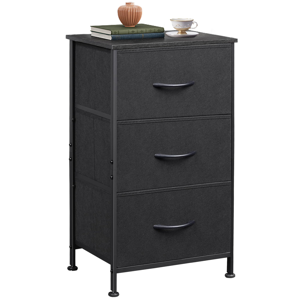 Charcoal Black 3 7 9 Drawer Dresser Set E577351