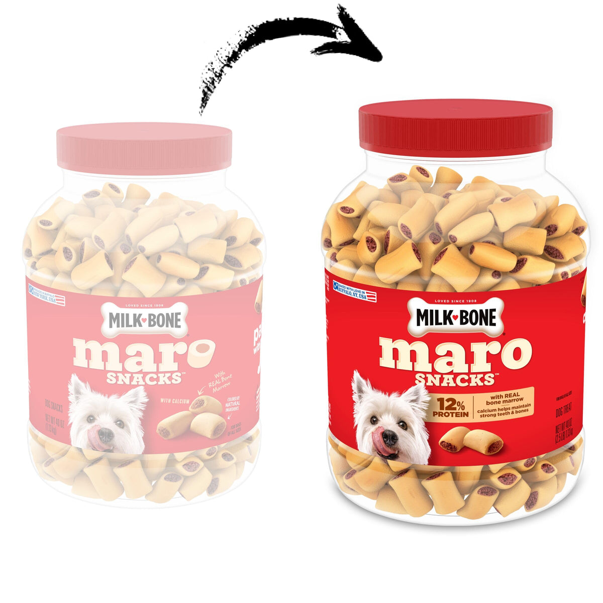 Small Dog Treats with Real Bone Marrow, 40 Oz. Q1300
