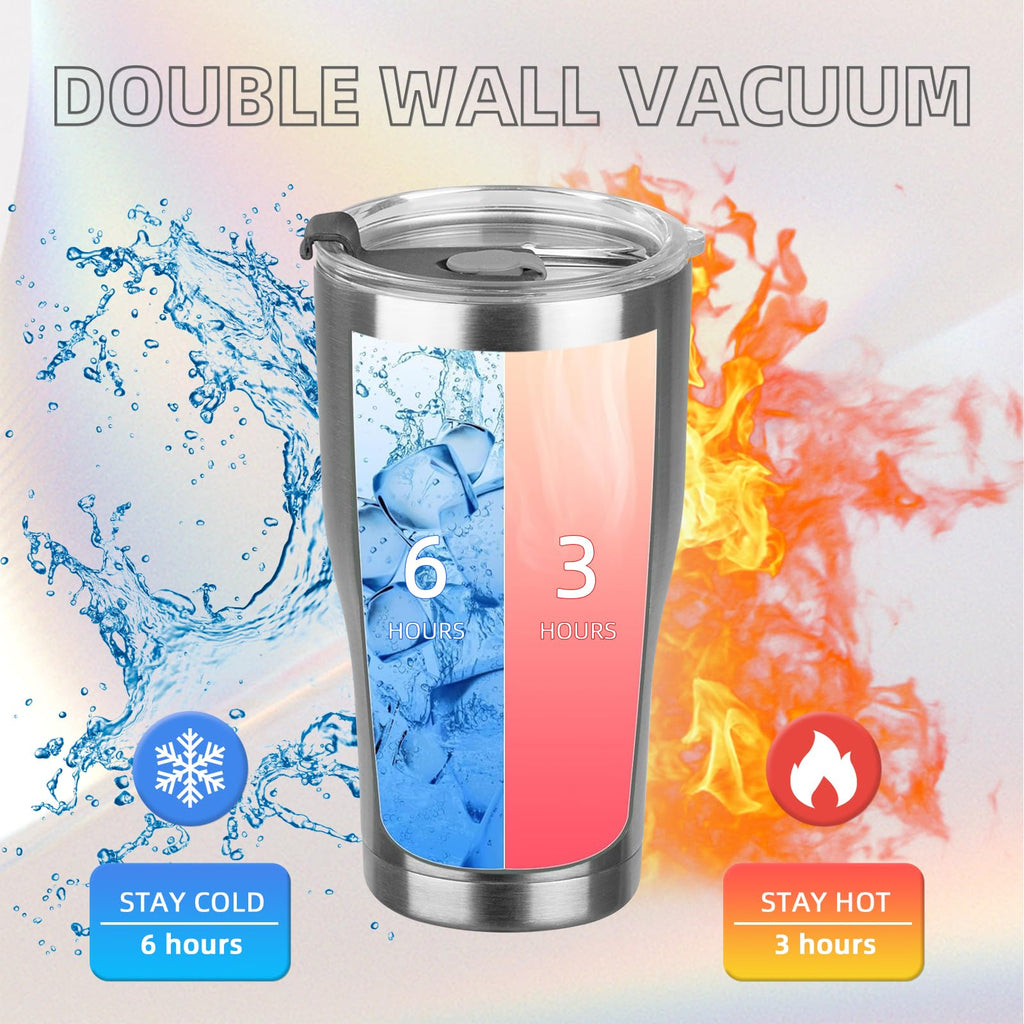 20oz Insulated Tumbler with Lid Straw X692024